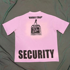 Triple Sevens Lavender Figure Silhouette Logo Graphic Tee