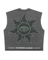 Godspeed Sunken Liberty Sleeveless Tee Grey Wash
