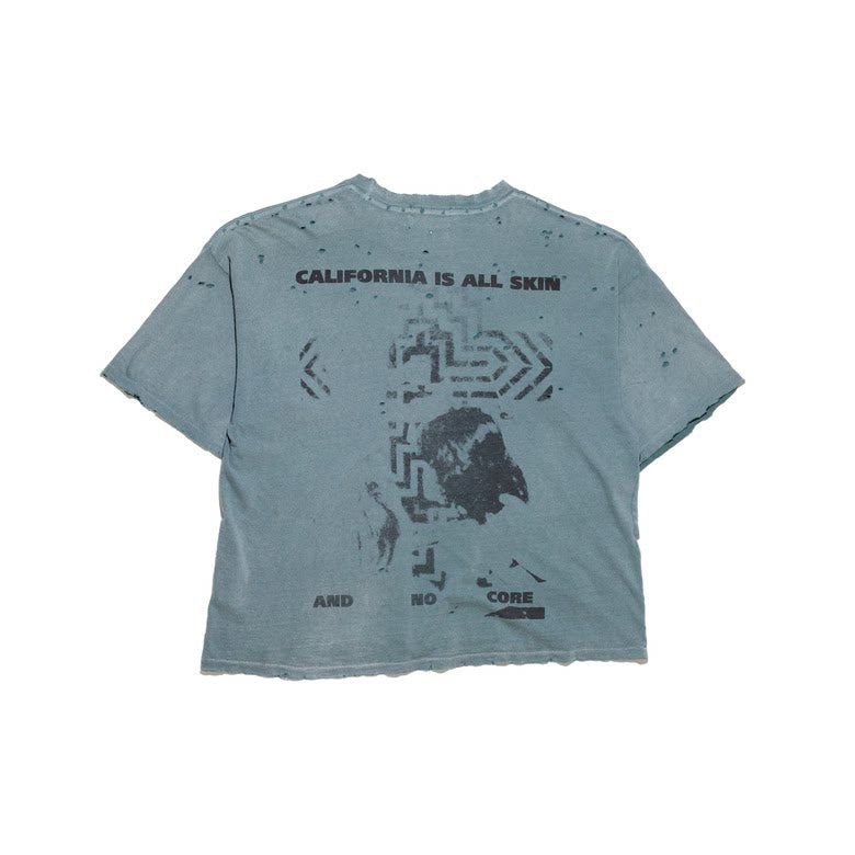 Enfants Riches Déprimés American Retro Figure Print Unisex Washed Worn Loose Short Sleeve Tee