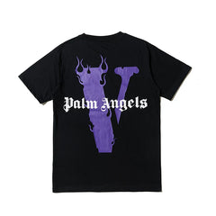 VLONE Street Collab Loose Unisex Couple Summer T-Shirt