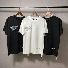 VLONE Juice WRLD Collab Big V Character Print Loose Unisex Hip Hop T-Shirt