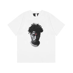 VLONE YoungBoy Collab Reaper's Child Big V Loose Hip Hop T-Shirt