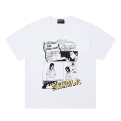Enfants Riches Déprimés Niche High Street Unisex Loose Casual Short Sleeve Tee