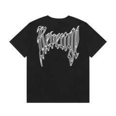 Revive Character Print Unisex Hip Hop Crew Neck T-Shirt