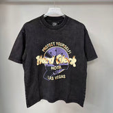 Triple Sevens Vintage Black Hard Glock Las Vegas Graphic Tee