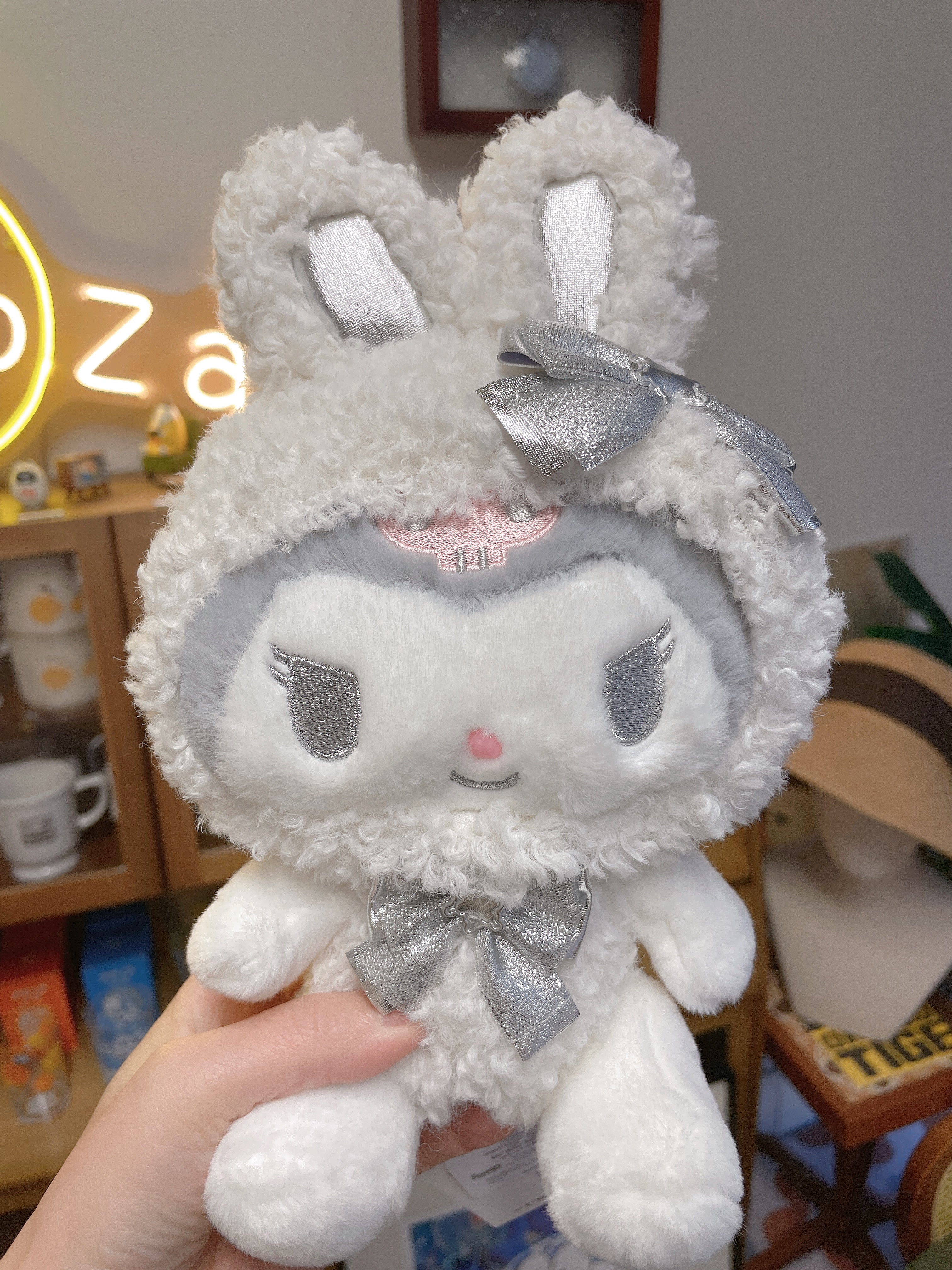 Sanrio Japan's new winter snowflake ❄️ plush toy, Kuromi.