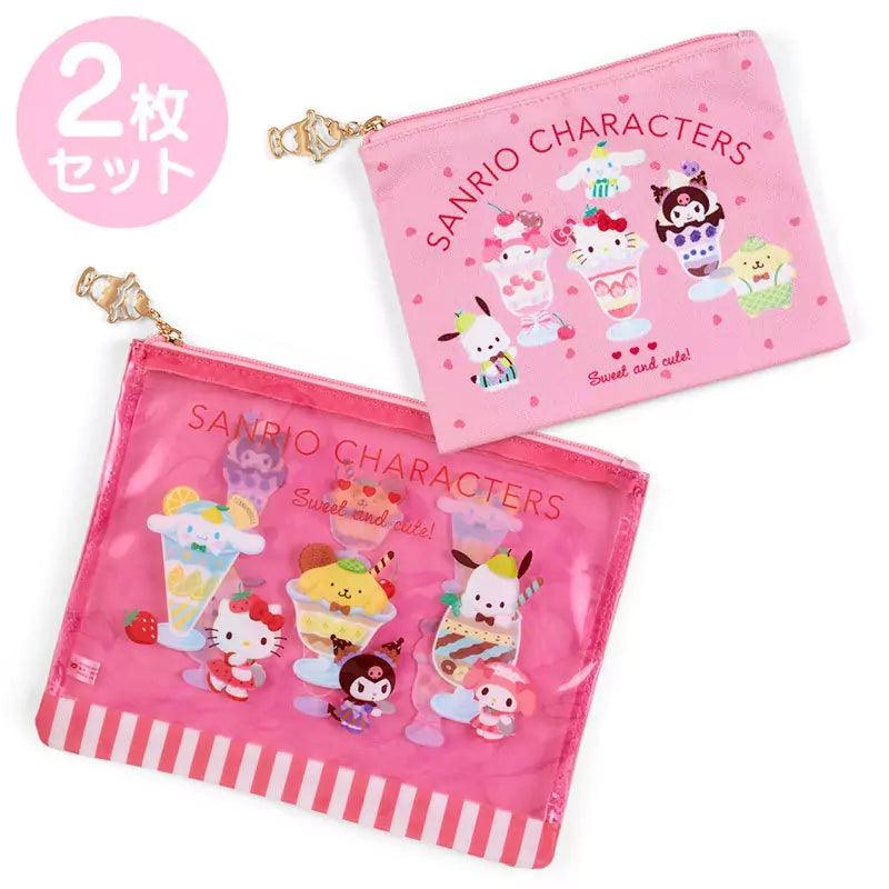 Sanrio Sweet Ice Cream Pouch Set (2 pcs)