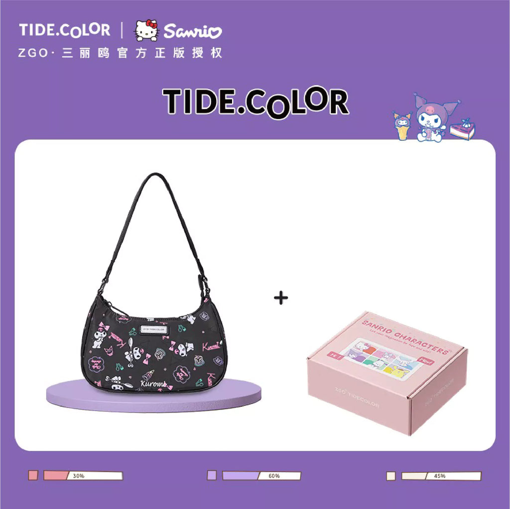 Sanrio Y2K Nylon Shoulder Bag With Gift Box