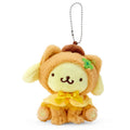 Sanrio's Healing Cat Series Pompompurin Keychain