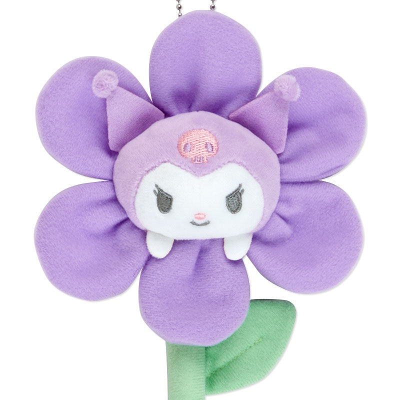 Sanrio Flower Series Multi-purpose Keychain Kuromi