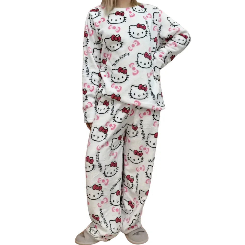 Hello Kitty Two Piece Pajama Set