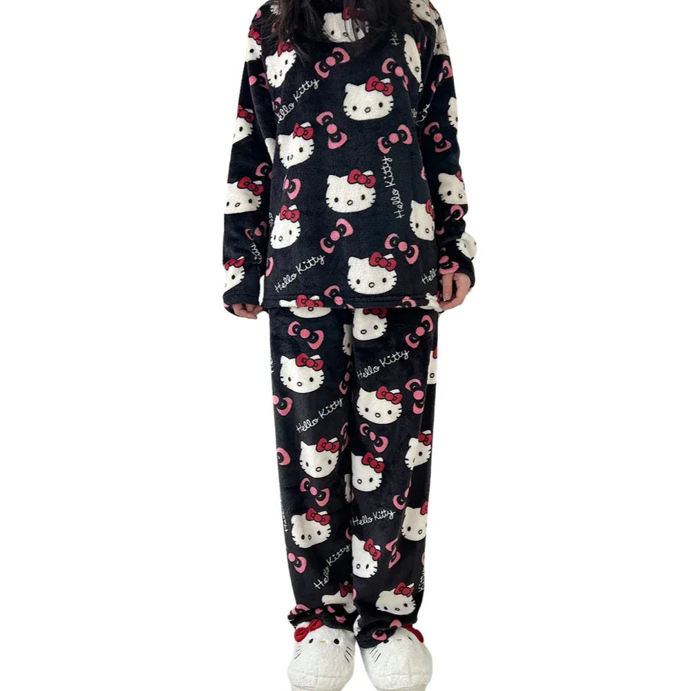 Hello Kitty Two Piece Pajama Set