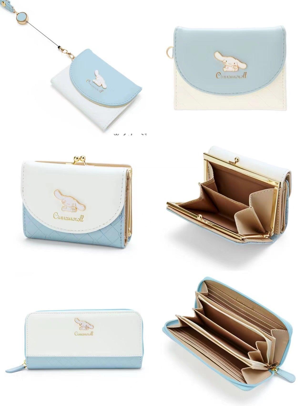 Cinnamoroll Minimal Design Long Wallet