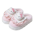 Kawaii Hello Kitty Fuzzy Slippers
