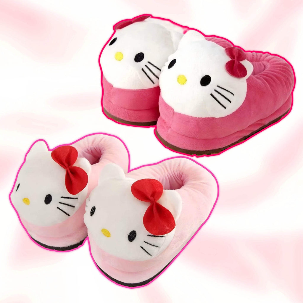 Adorable Hello Kitty Head Slippers