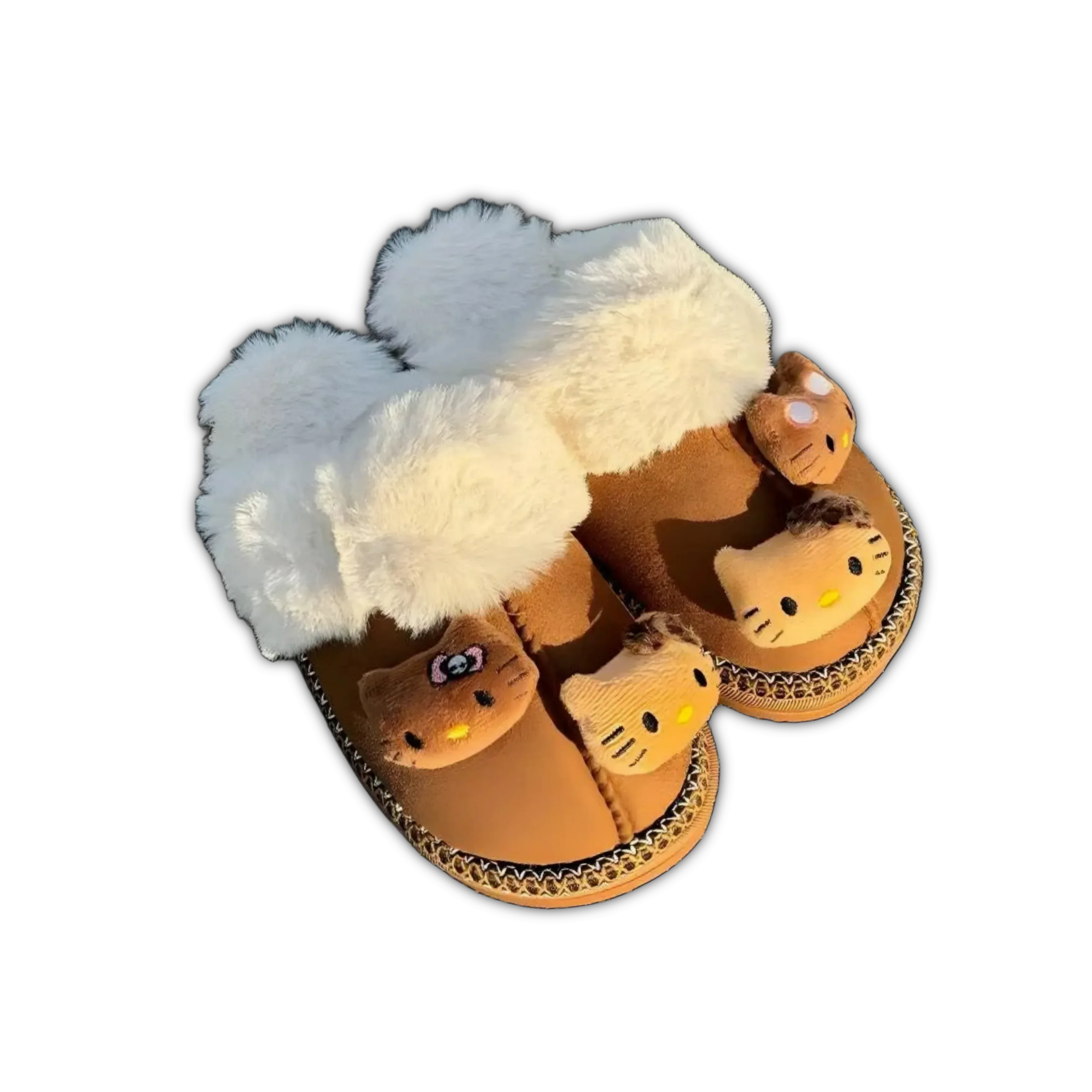 Hello Kitty Mini Plushie Slippers