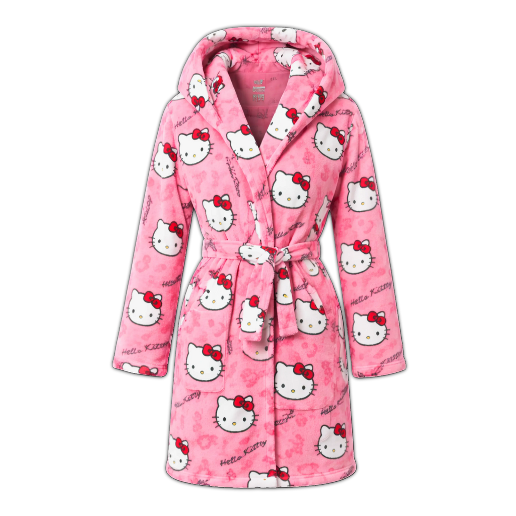 Hello Kitty Fluffy Bathrobe