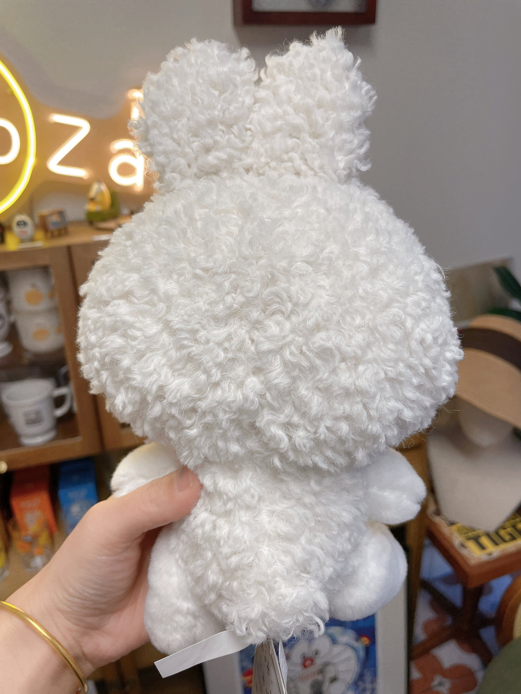 Sanrio Japan's new winter snowflake Hello Kitty plush toy.