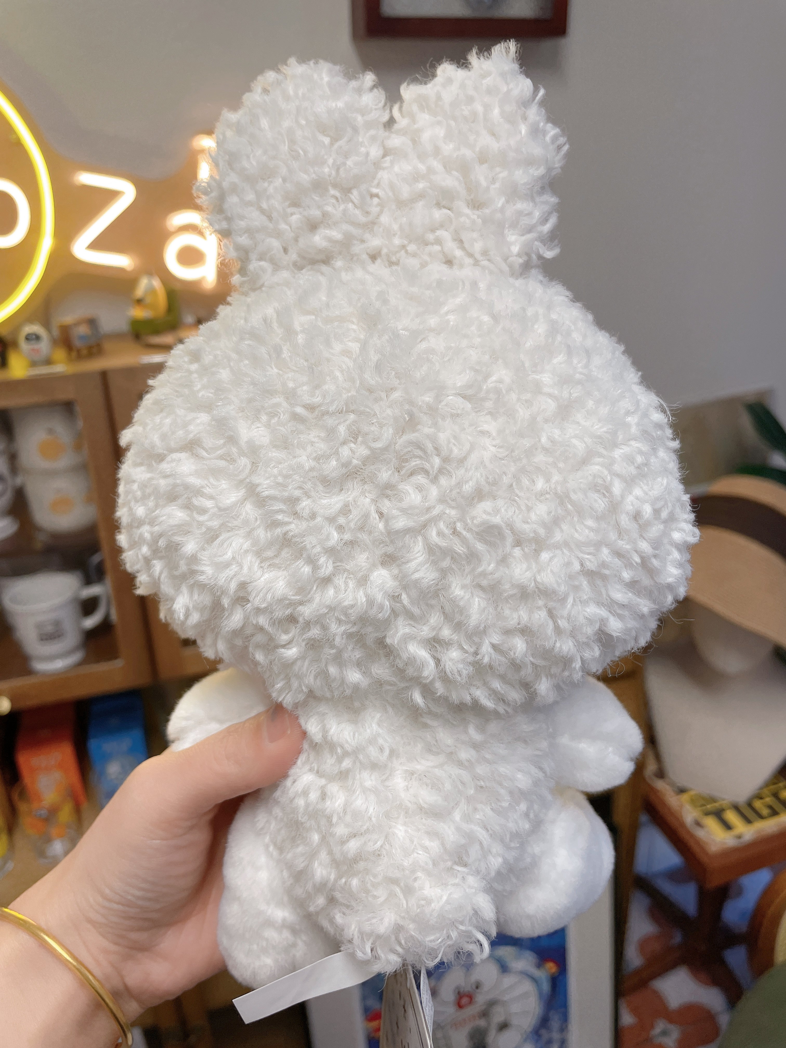 Sanrio Japan's new winter snowflake Hello Kitty plush toy.