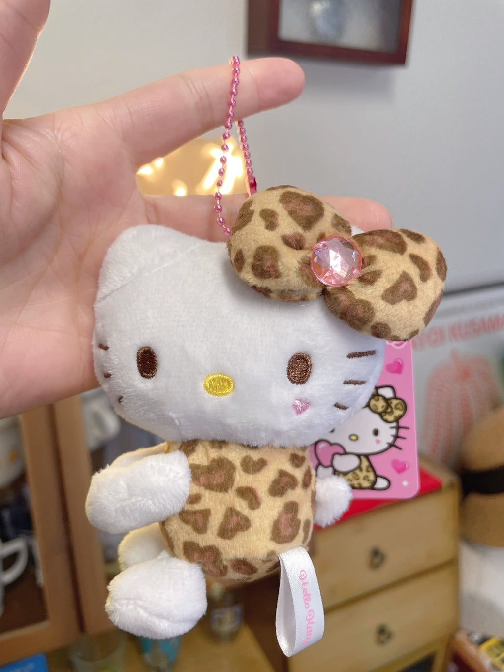 Sanrio (Japan) NIC Brown Leopard Print Chain