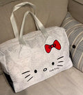 Hello Kitty Signature Face Duffle Bag | Gym Bag | Travel Companion