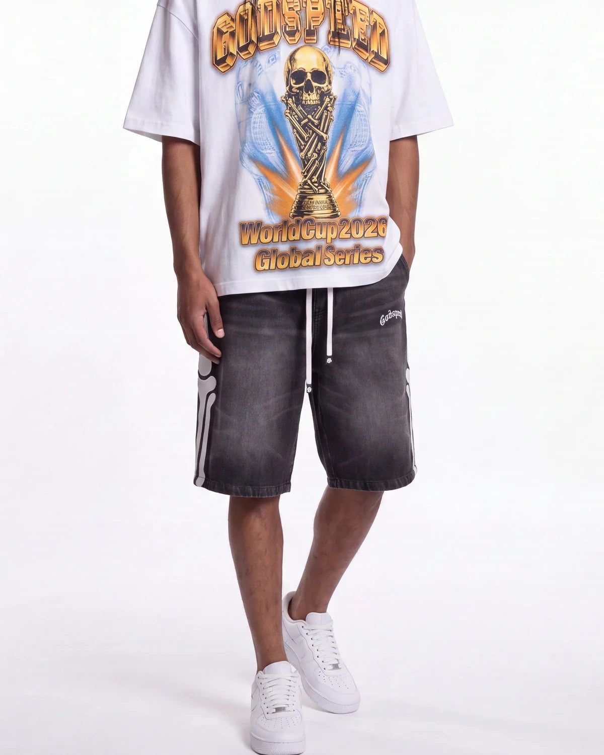 Godspeed Femur Denim Shorts Black