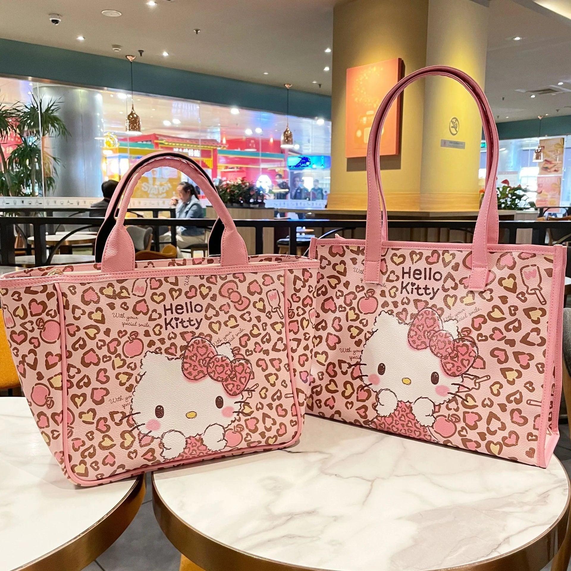 Hello Kitty Leopard Pink Bag