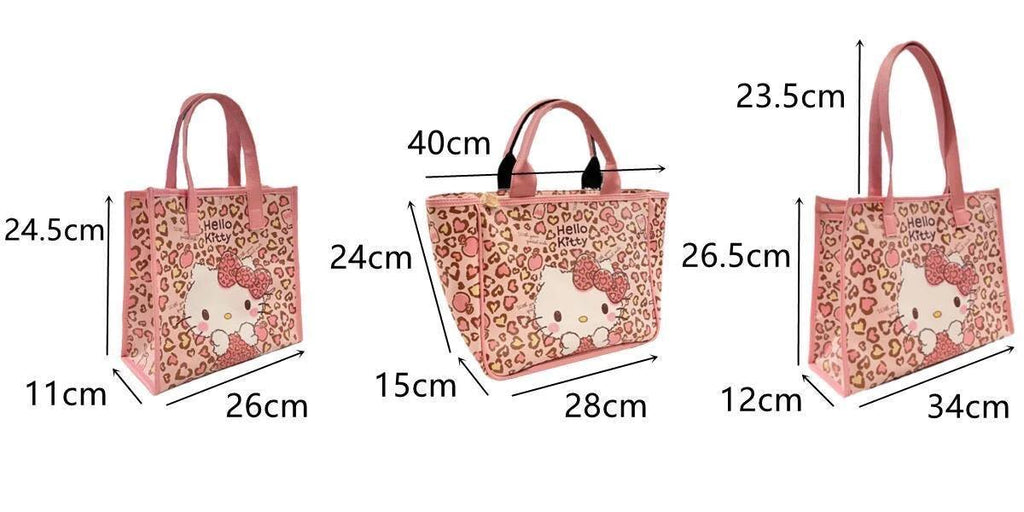 Hello Kitty Leopard Pink Bag