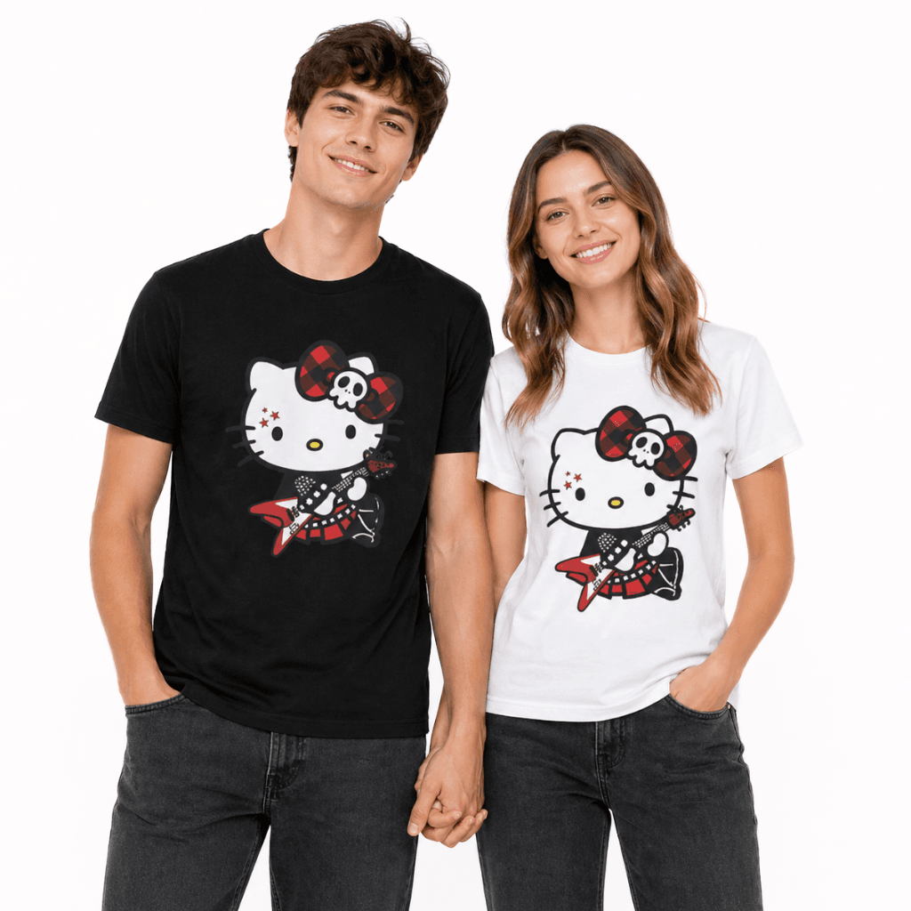 Hello Kitty Punk Rock Star T-Shirt