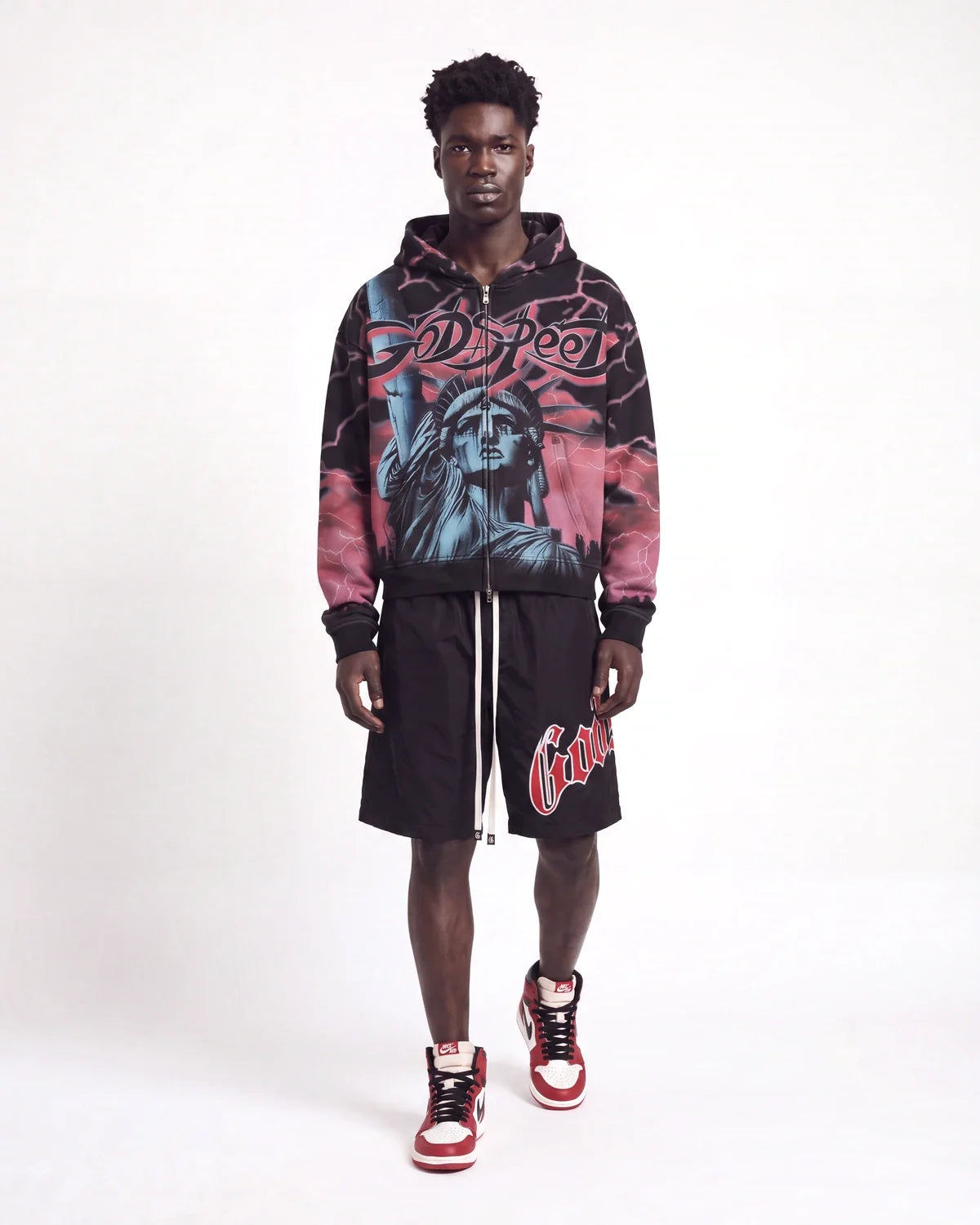 Godspeed Voltage Zip Hoodie Red