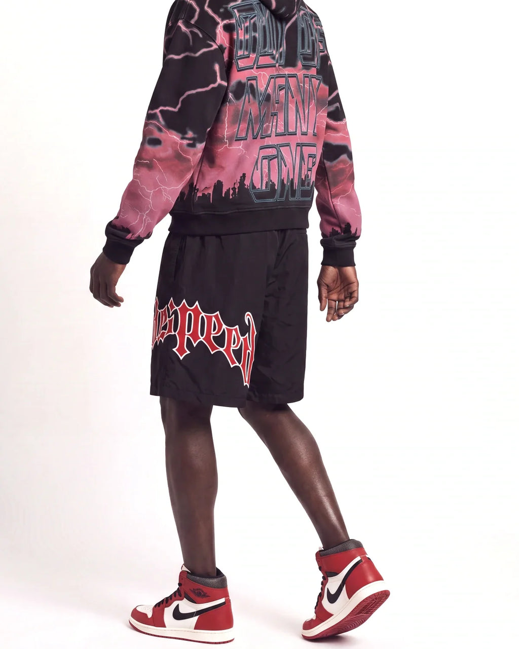 Godspeed OG Logo Nylon Shorts Bred