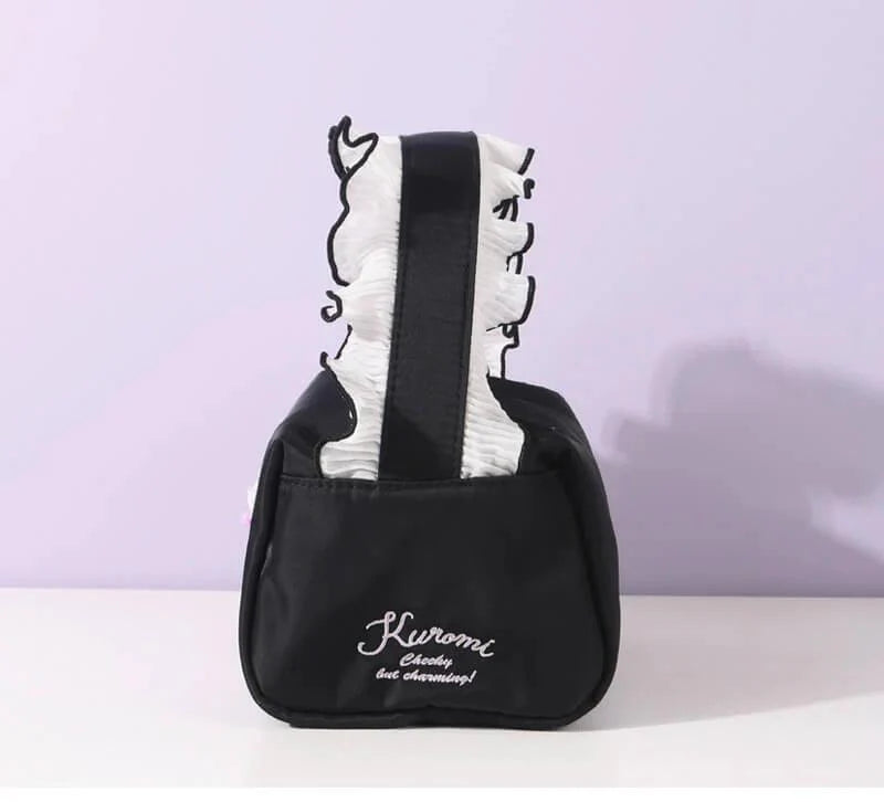 Sanrio Licensed Kuromi Floral Bag