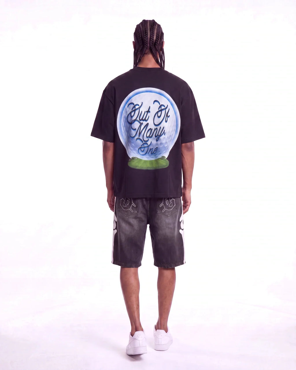 Godspeed Green Reaper Tee Black