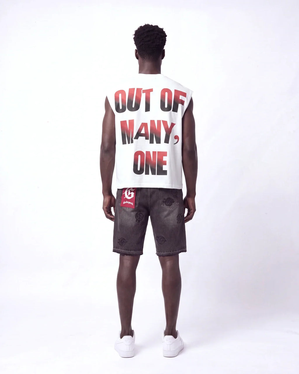 Godspeed Fate's Doorstep Sleeveless Tee White