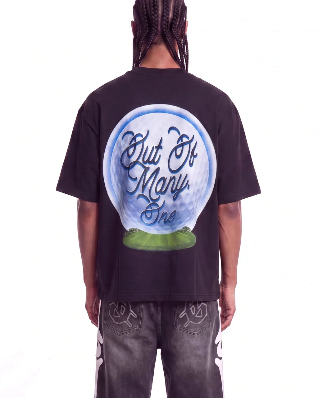 Godspeed Green Reaper Tee Black
