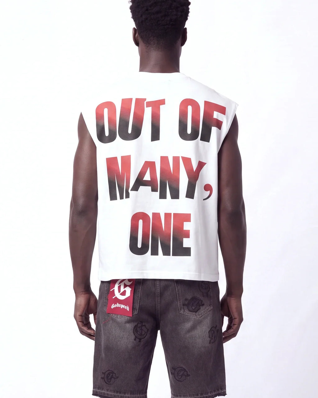 Godspeed Fate's Doorstep Sleeveless Tee White