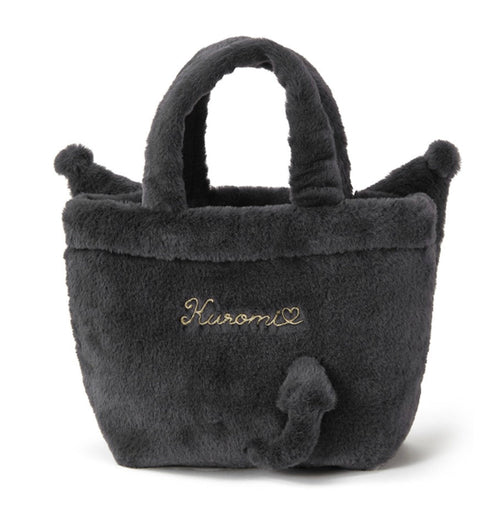 GRL X Sanrio Kuromi Plush Handbag