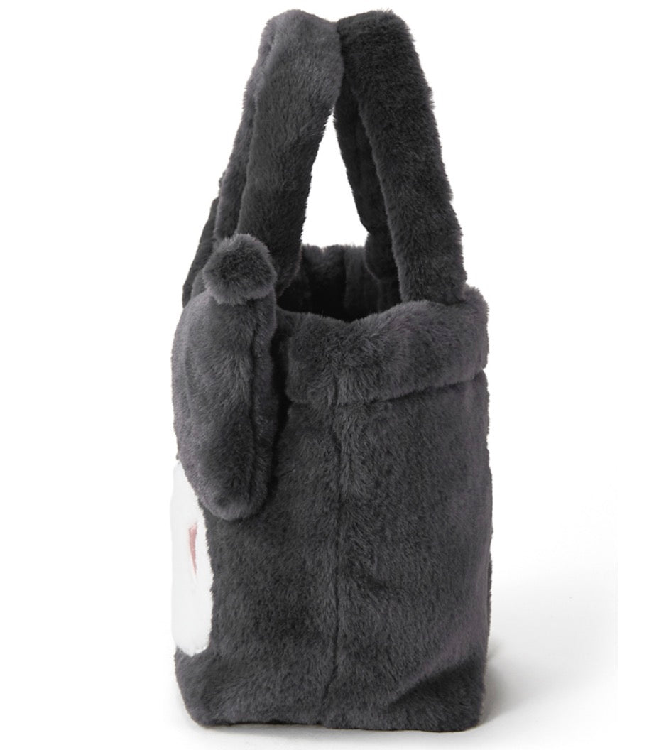 GRL X Sanrio Kuromi Plush Handbag