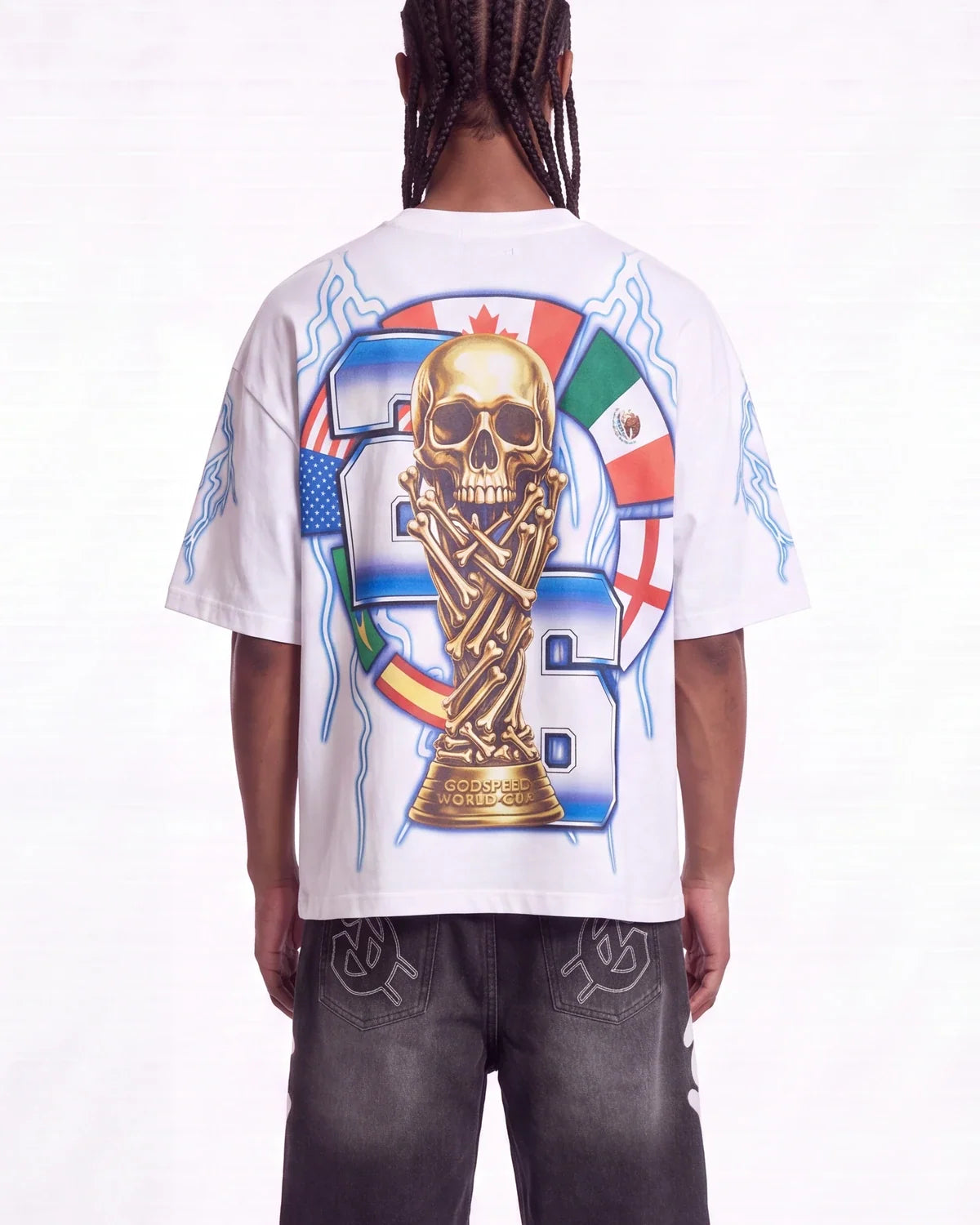 Godspeed '26 GSWC Voltage Tee White