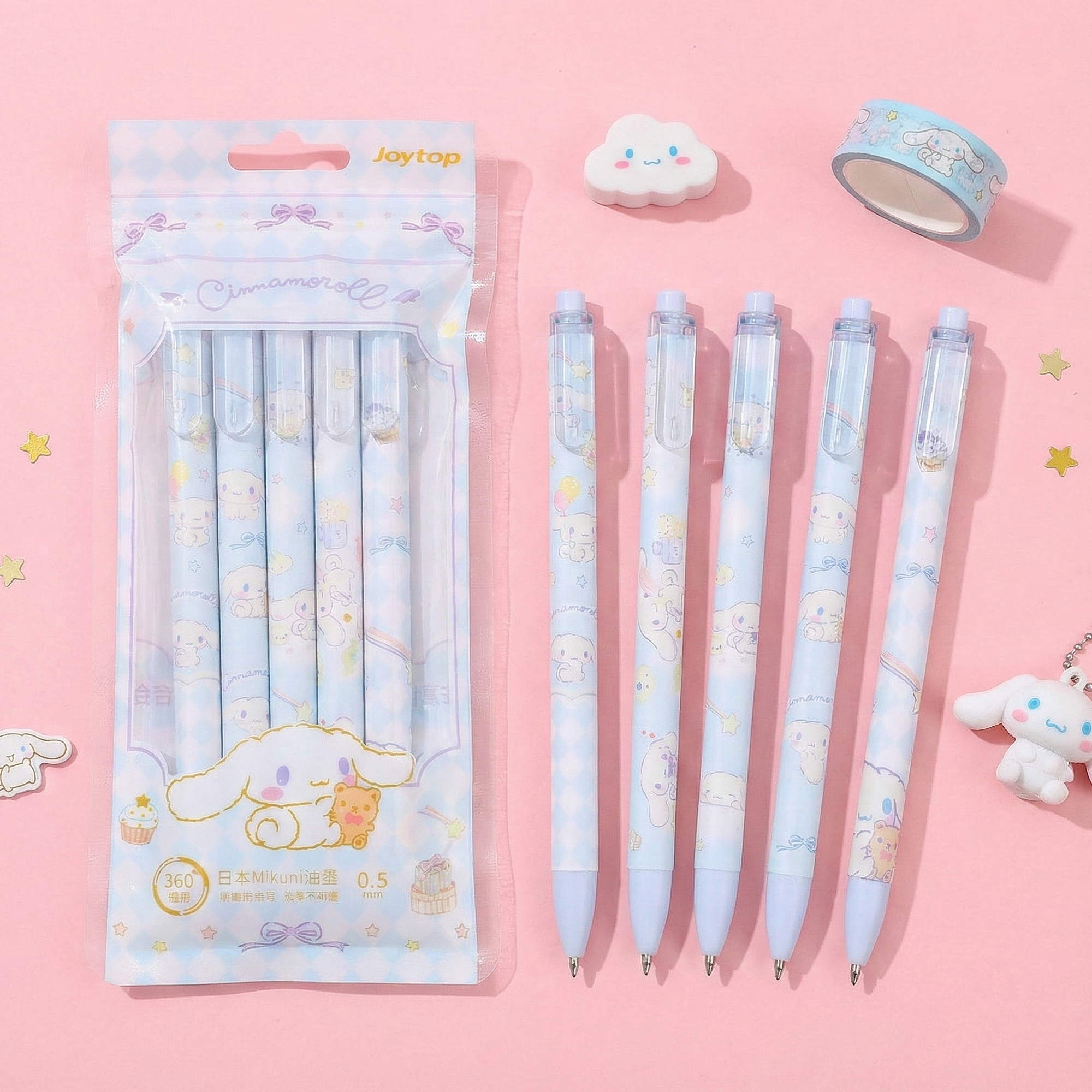 Cinnamoroll Gel Pen Set