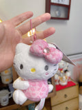 Japanese SANRIO NIC pink leopard print chain