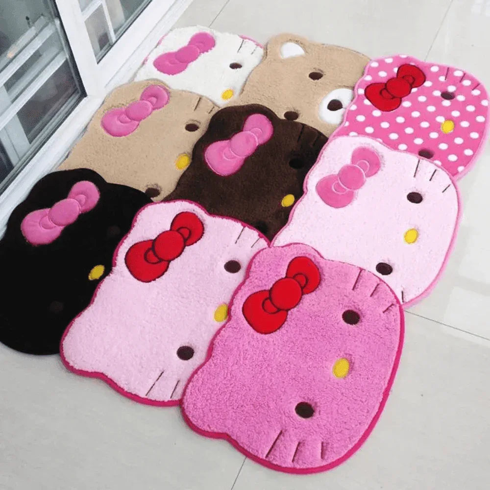 Hello Kitty Face House Rug (50cm/19inch)