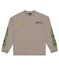 Godspeed Biker Nation L/S Tee Stone Grey