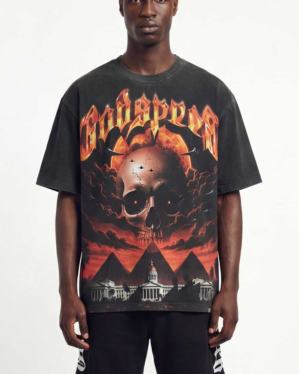 Godspeed Echoes Of Empire Tee Black