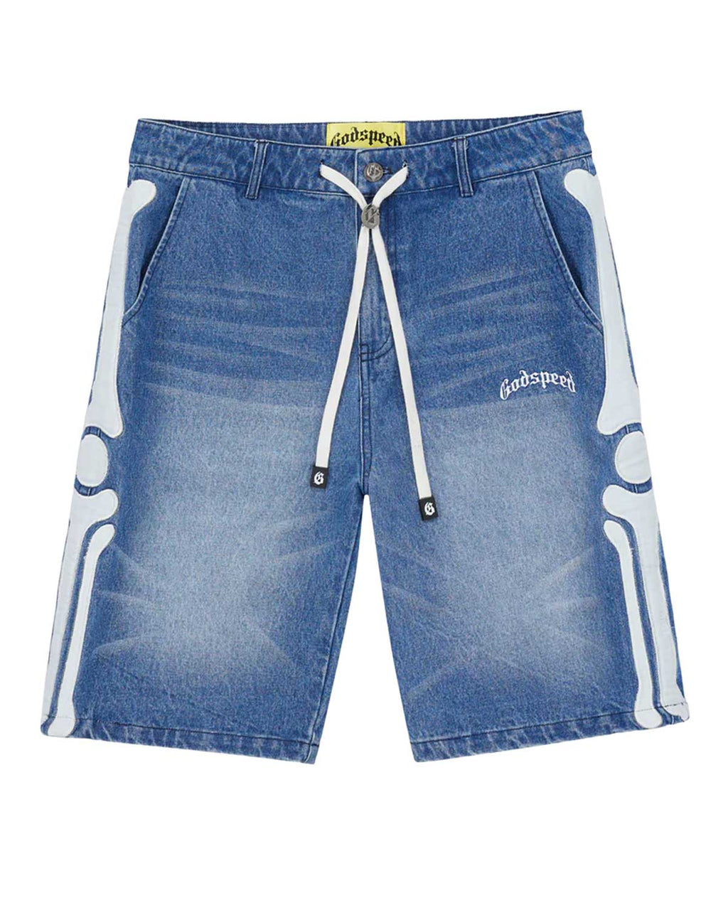 Godspeed Femur Denim Shorts Blue