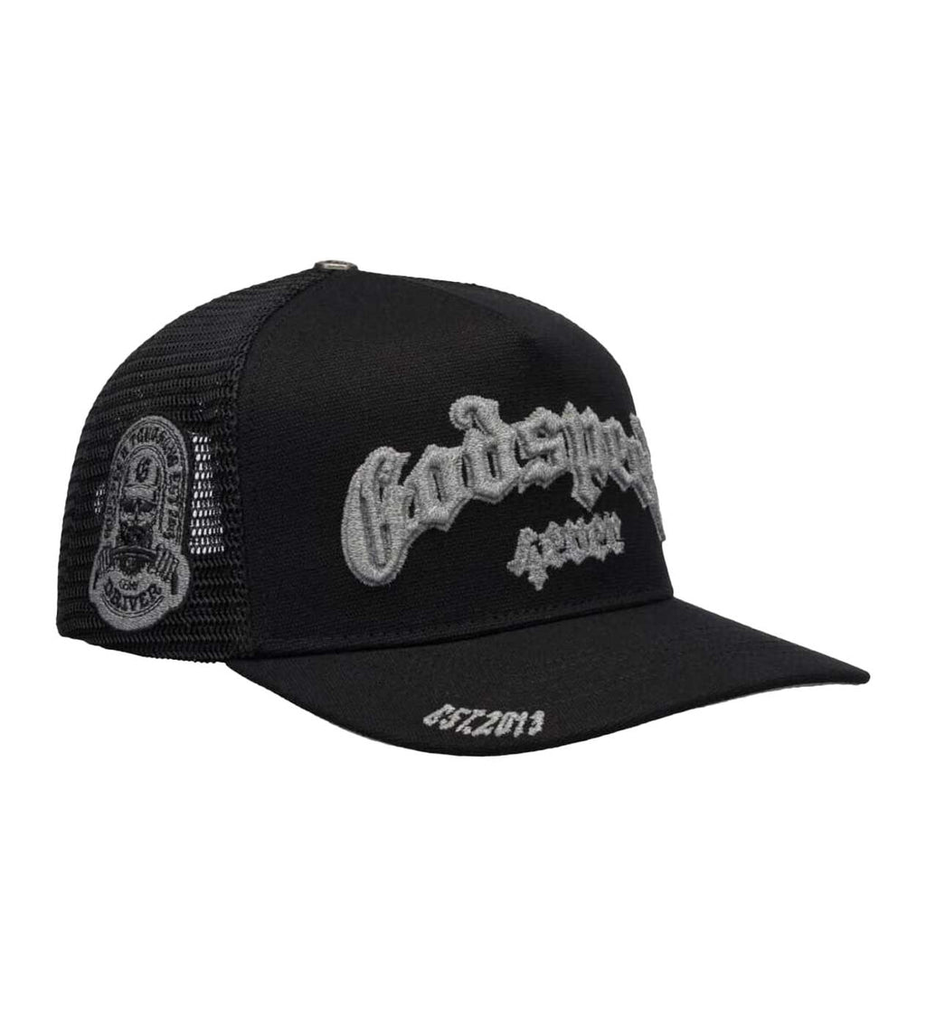 Godspeed Forever Trucker 3M Reflective Hat Black