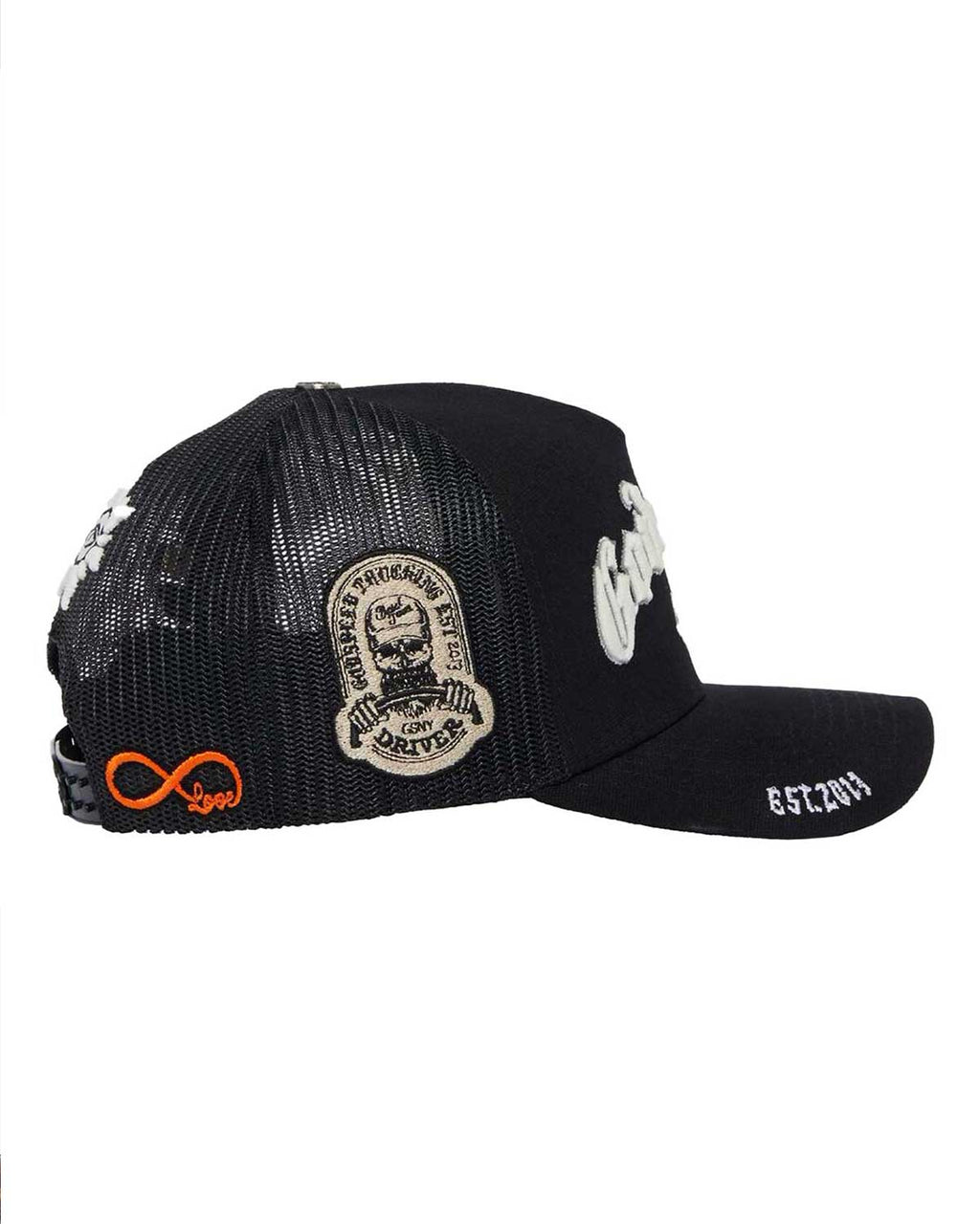 Godspeed Forever Trucker Hat Black/White