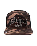 Godspeed Forever Trucker Hat Brown/Green Camo