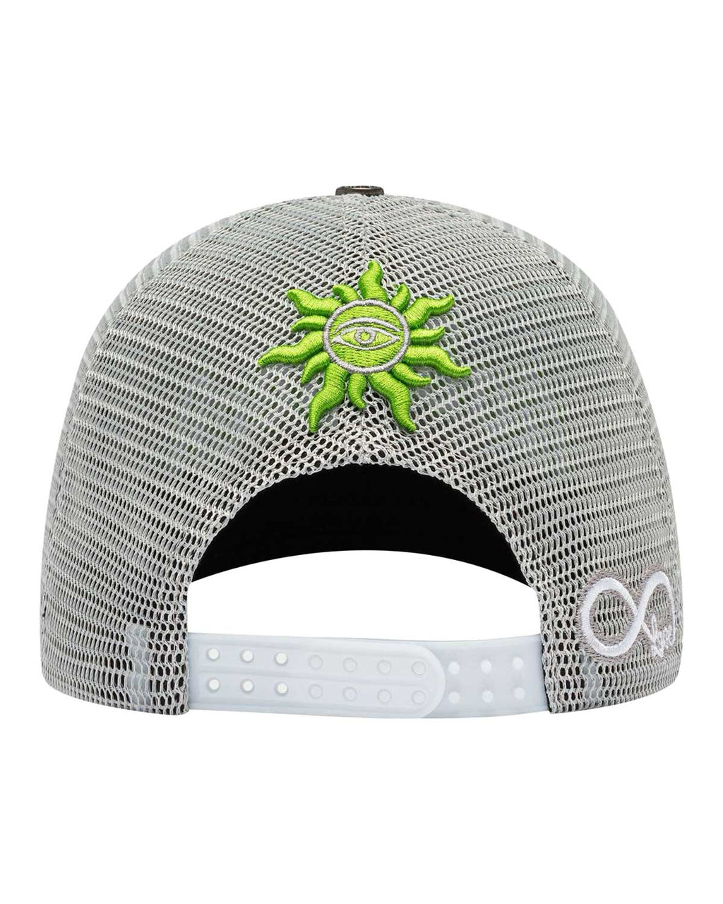 Godspeed Forever Trucker Hat Grey/Lime
