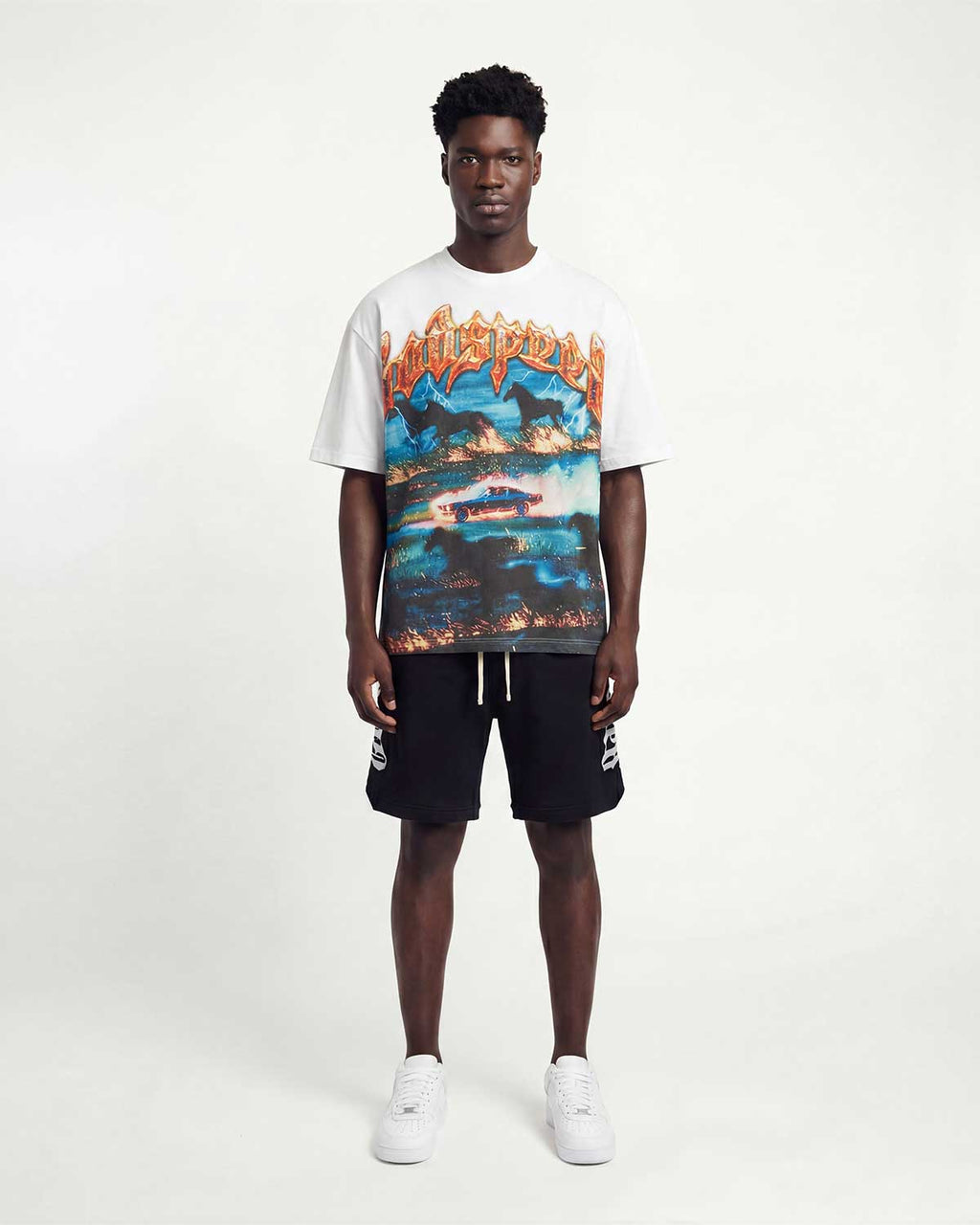 Godspeed Horsepower Tee White